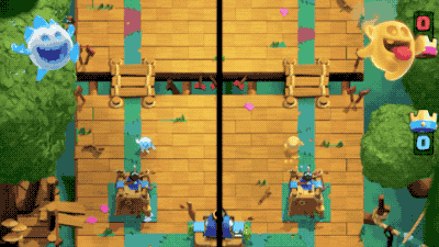 Анимация - дух исцеления в Clash Royale