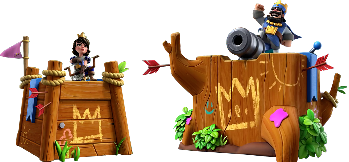 Новые скины башен - 10 сезон в Clash Royale