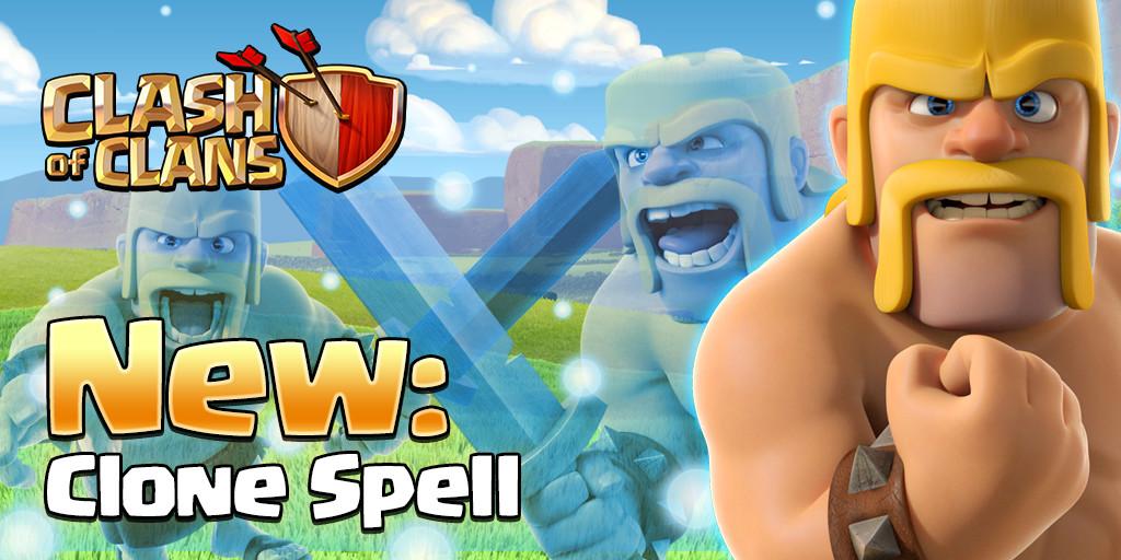 Clash of Clans New Clone Spell
