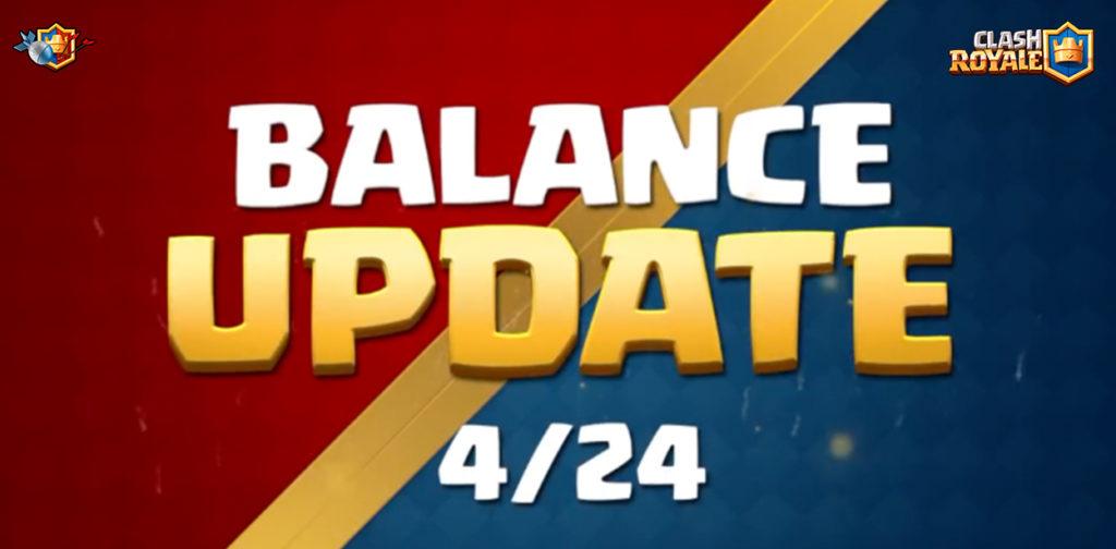 Обновление Clash Royale - Изменение баланса 24 апреля