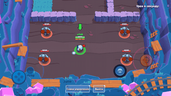 Атака Нани в Brawl Stars