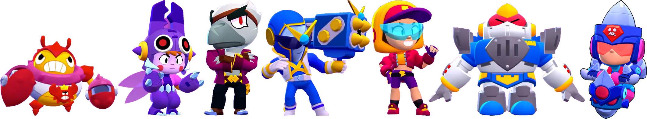 Новые скины в Brawl Stars