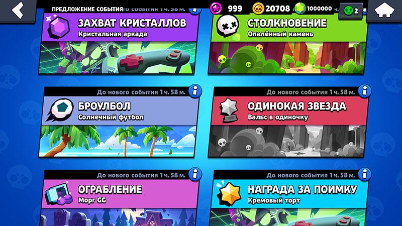 Игровые режимы на Null's Brawl с Амебр