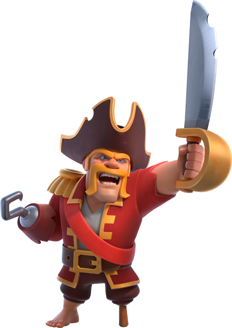 Король-пират - Clash of Clans
