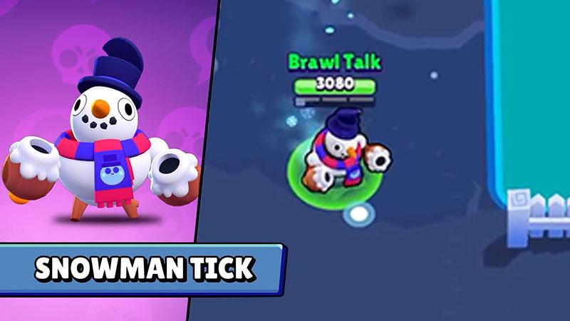 Снеговик Тик - Brawl Stars