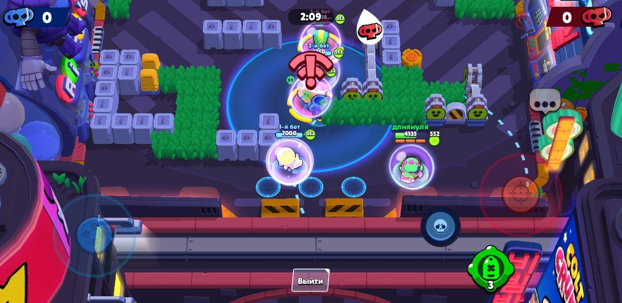 Игра на Nulls Brawl с Баззом