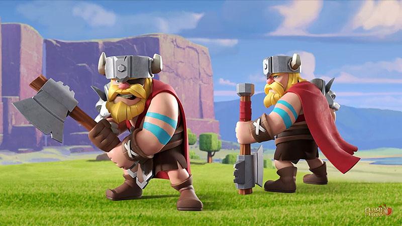 Свирепый король – Clash of Clans