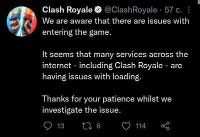 Разработчики Clash Royale о проблеме