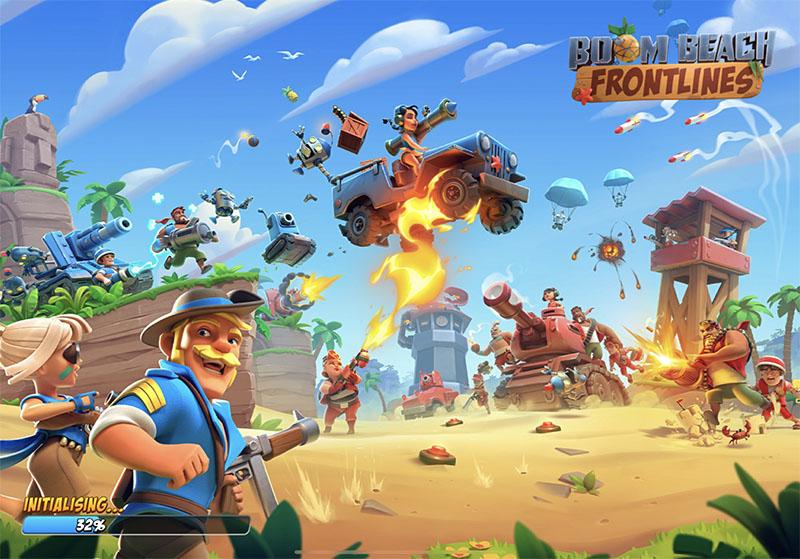 Сбой игры Boom Beach Frontlines