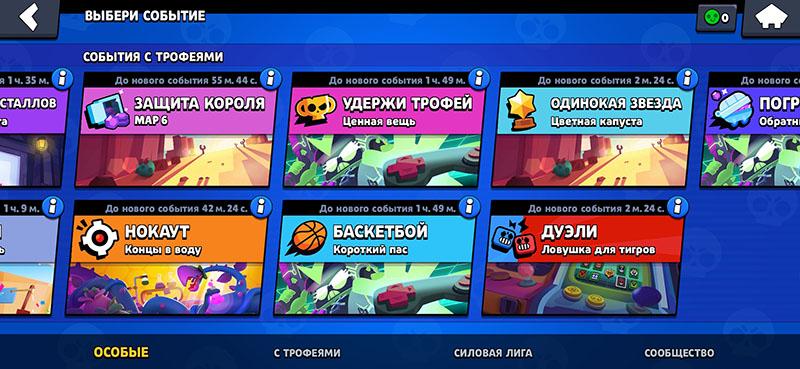 Игровые режимы на Nulls Brawl