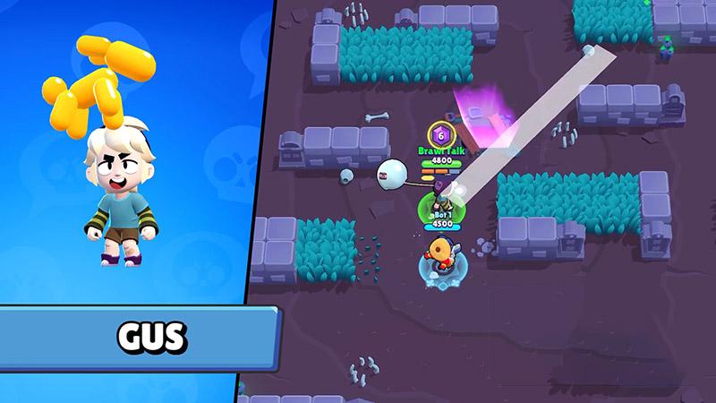 Гас Gus - Brawl Stars