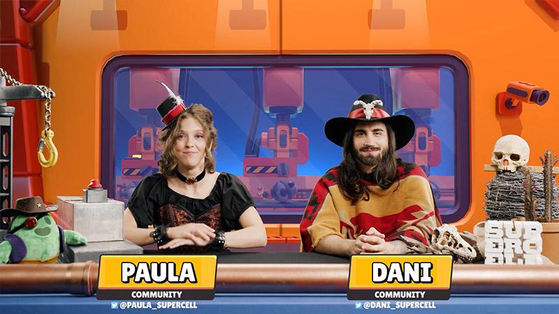 Паула и Дэни в Brawl Talk