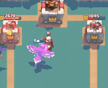 Геймплей Феникса в Clash Royale