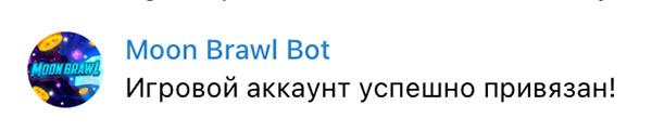 Игровой аккаунт успешно привязан