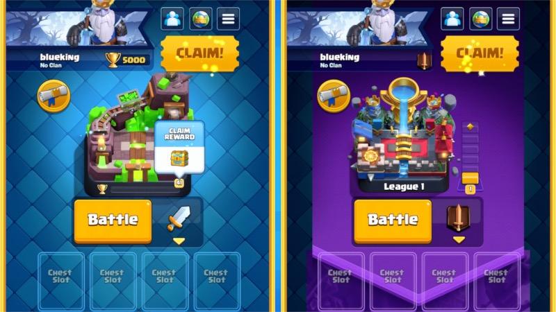 Новый загрузочный экран в Clash Royale