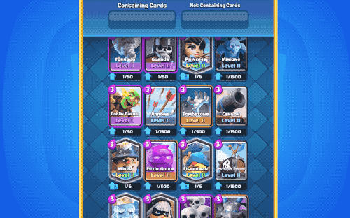 Поиск колод в Clash Royale