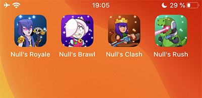 Сервера Null's на iOS