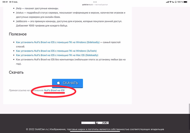 Скачать Null's Brawl на iOS