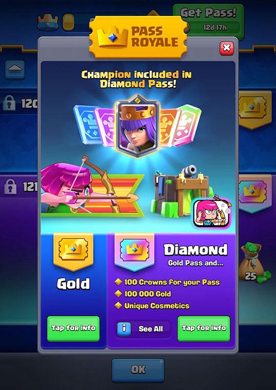 Переделка Pass Royale